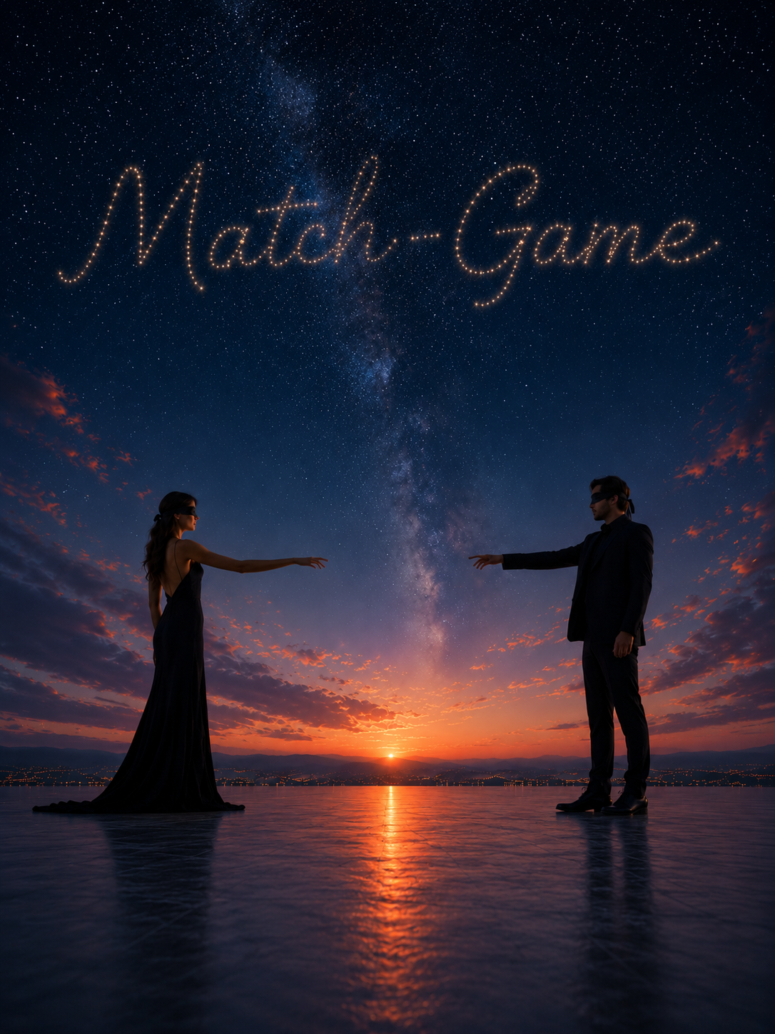 JETZT. Match-Game als magischer Moment unter Sternenhimmel